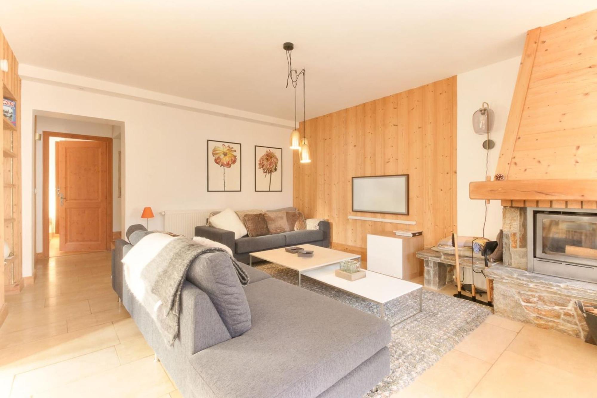 Апартаменти Les Alpins - Centre De Chamonix - Renove Avec Jardin Et Vue Imprenable Sur Le Montblanc Екстер'єр фото