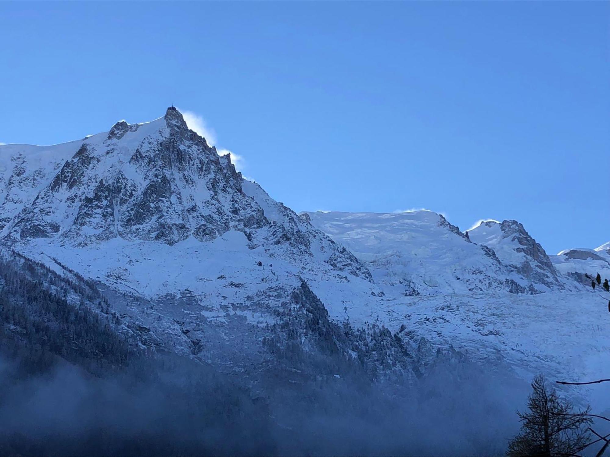 Апартаменти Les Alpins - Centre De Chamonix - Renove Avec Jardin Et Vue Imprenable Sur Le Montblanc Екстер'єр фото